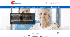Desktop Screenshot of gmobility.com.au